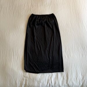 Vanity Fair black maxi skirt (sz M)